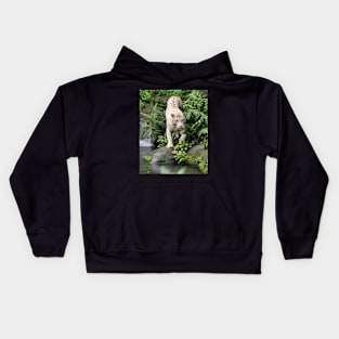 Prowling Along The Riverbed Kids Hoodie